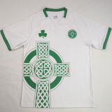 Ireland White Retro Soccer Jersey