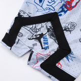 C2521 Jordan Casual Short Pants 涂鸦灰