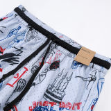 C2521 Jordan Casual Short Pants 涂鸦灰