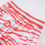 C2520 Jordan Casual Short Pants 虎纹橙