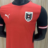 2026/27 Austria  Home Red Player Version Soccer Jersey