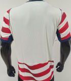 2026/27 U.S Home White And Red Player Version Soccer Jersey 背后是空白