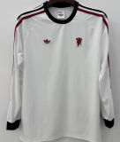 2026/27 M Utd Retro Syle Fans Long Sleeve Soccer Jersey