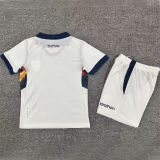 2026/27 Ecuador Away White Kids Soccer Jersey