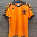 1980 NL Home Orange Retro Soccer Jersey