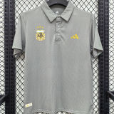 2026/27 Argentina Casual Quick Drying POLO T-Shirt    兰灰色