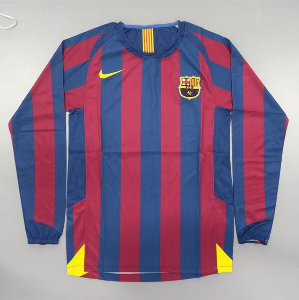 2005/06 BA Home Long Sleeve Retro Soccer Jersey League Edition 联赛版