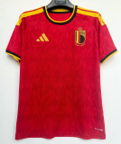 2026/27 Belgium Home Red Fans Soccer Jersey
