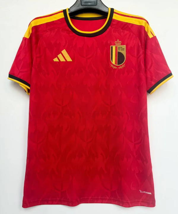 2026/27 Belgium Home Red Fans Soccer Jersey