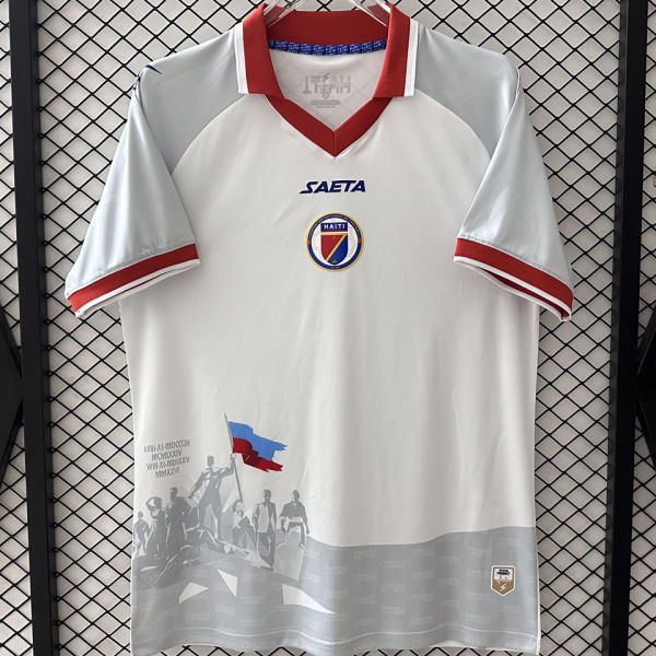 2026/27 Haiti Away White Fans Soccer Jersey 海地