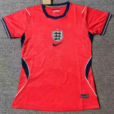 2026/27 England Away Red Women Soccer Jersey 女