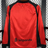 2025/26 AC Milan 4TH Long Sleeve Fans Soccer Jersey