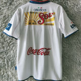 2001 Chivas Away White Retro Soccer Jersey