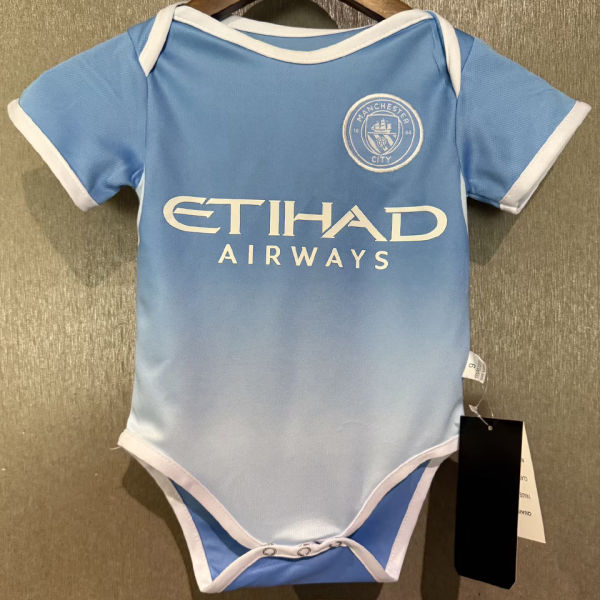 2026/27 Man City Home Blue Baby Suit