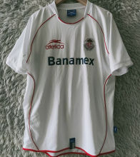 2005/2006 Deportivo Toluca Away White Retro Soccer Jersey 托卢卡