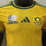 2026/27 South Africa Home Yellow Plyaer Version Soccer Jersey