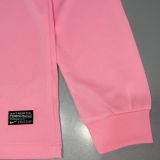 2012/13 Santos Pink Retro Long Sleeve Soccer Jersey