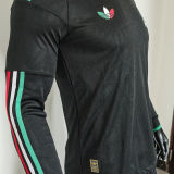 2026/27 Mexico Third Black Player Version Long Sleeve Soccer Jersey