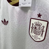 2026/27 Spain Away Player Version Long Sleeve Soccer Jersey