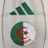 2026/27 Algeria Home White Player Version Long Sleeve Soccer Jersey