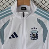 2026/27 Argentina White Windbreaker Jacket  （A Set）