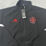 2026/27 M Utd Black Windbreaker