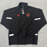 2026/27 M Utd Black Windbreaker