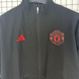 2026/27 M Utd Black Windbreaker