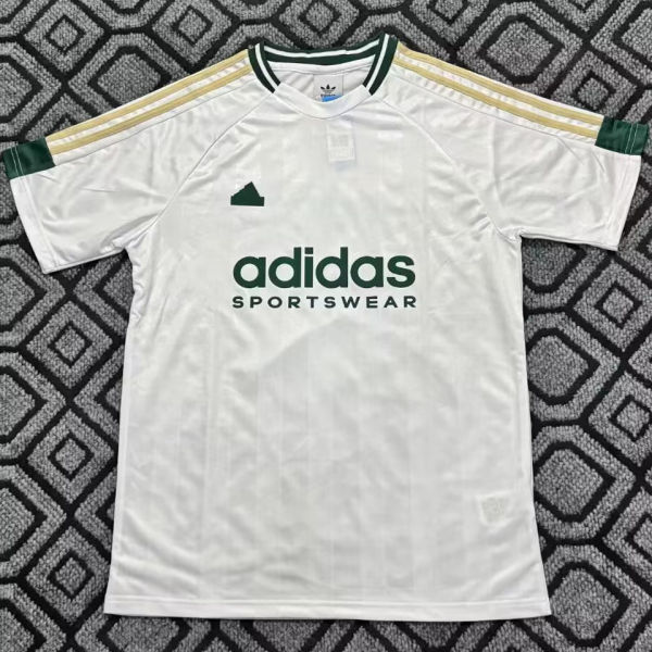 2026/27 AD White Retro Style Fans Soccer Jersey