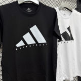 2026/27 AD Black Casual Pure Cotton T-Shirt   T294