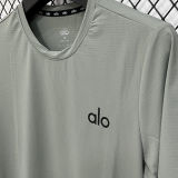 2026/27 alo Casual Quick Drying Training T-Shirt    A330  湖影绿