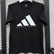 2026/27 AD Black Casual Pure Cotton T-Shirt   T294