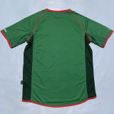 1998 Mexico Green Retro Soccer Jersey