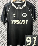#91 The Prodigy x Hummel Black Fans Soccer Jersey 2026/27
