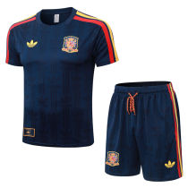 2026/27 Spain Royal Blue Training Jersey (A Set)