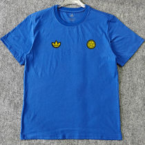 2026/27 Colombia Retro Style Pure Cotton T-Shirt 队微 黄色
