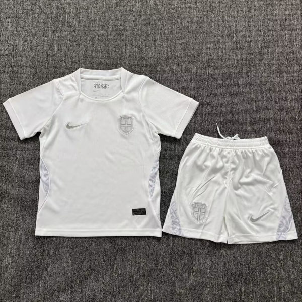 2026/27 Norway Third White Kids Soccer Jersey