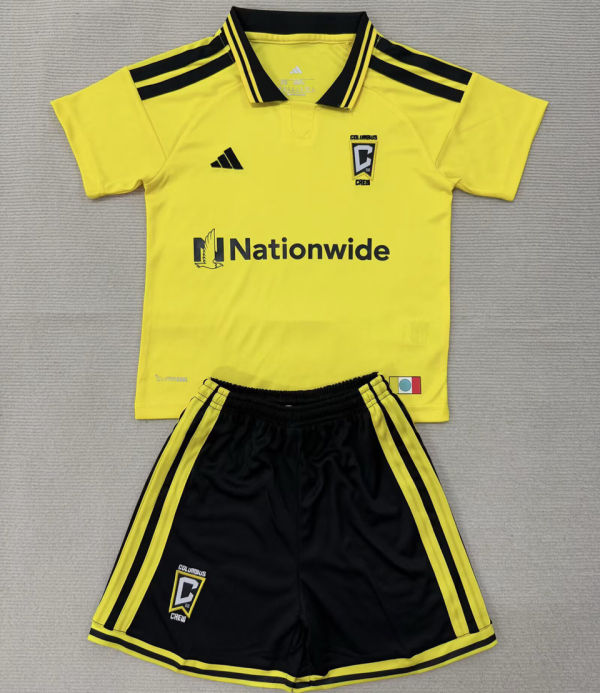 2026/27 Columbus Crew Home Kids Soccer Jersey 哥伦布机员