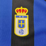 2026/27 Oviedo Blue And Black Retro Style Soccer Jersey