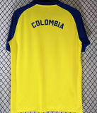 2026/27 Colombia Yellow Retro Style Training Jersey