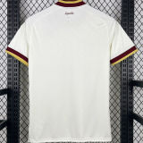 2026/27 Spain 1:1 Quality Away White Fans Soccer Jersey (Have Right Patch 有右臂章 金底白字）