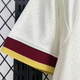 2026/27 Spain 1:1 Quality Away White Fans Soccer Jersey (Have Right Patch 有右臂章 金底白字）