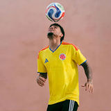2026/27 Colombia 1:1 Quality Home Yellow Fans Soccer Jersey (Have Right Patch 有右臂章 黑底白字）