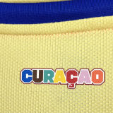 2026/27 Curacao Away Fans Soccer Jersey 库拉索 (Have Right Patch 有右臂章 黑底白字）
