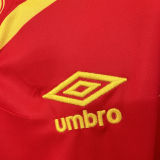 2026/27 Congo DR Red Third Fans Soccer Jersey 民主刚果 (Have Right Patch 有右臂章 白底黑字）