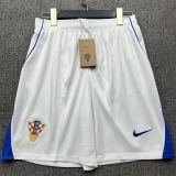 2026/27 Croatia Home Fans Shorts Pants