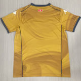 2026/27 Tunisia Third Gold Fans Soccer Jersey (Have Right Patch 有右臂章 黑底白字）