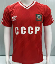 1986 CCCP Home Red Retro Soccer Jersey