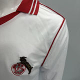 1978/1979 1. FC Köln Home White Retro Long Sleeve Soccer Jersey