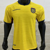 2026/27 Ecuador Home Yellow Player Version Soccer Jersey